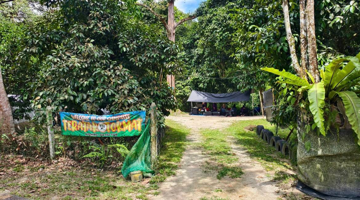 Teratak Tokmat campsite area